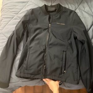 Harley-Davidson Black Zip-Up Jacket